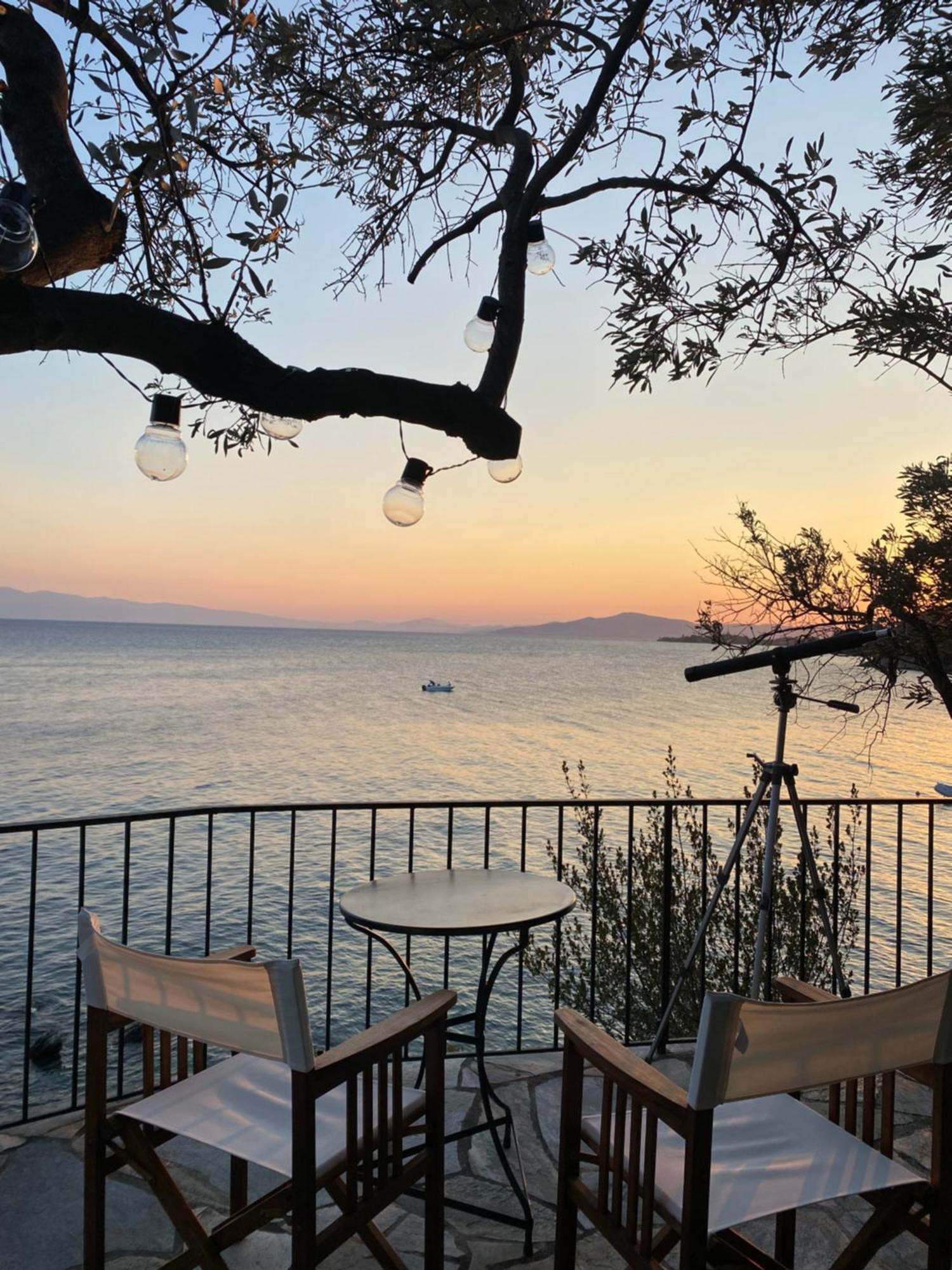 Sunset Of Pelion Villa Kato Gatzea Eksteriør billede