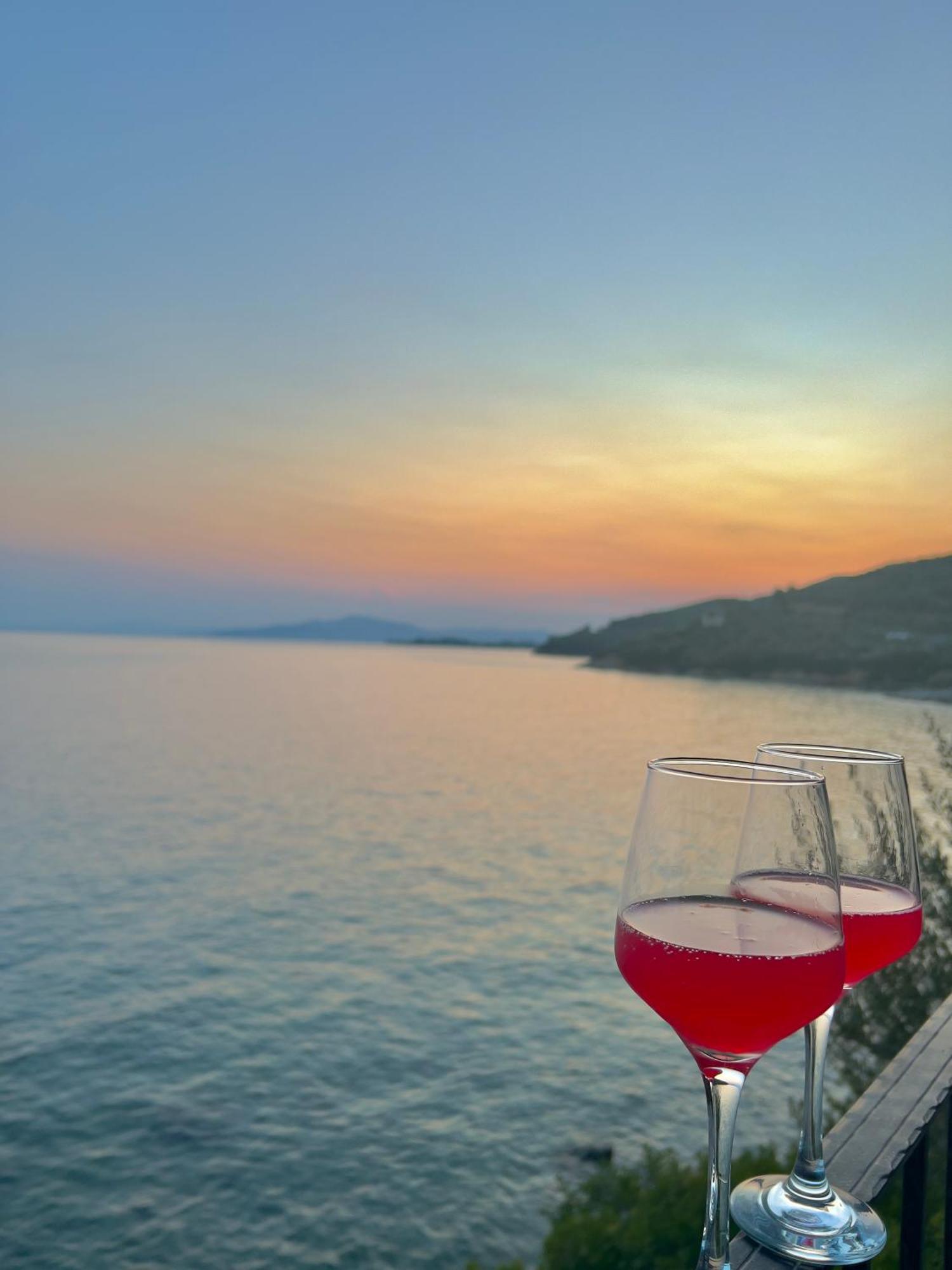 Sunset Of Pelion Villa Kato Gatzea Eksteriør billede